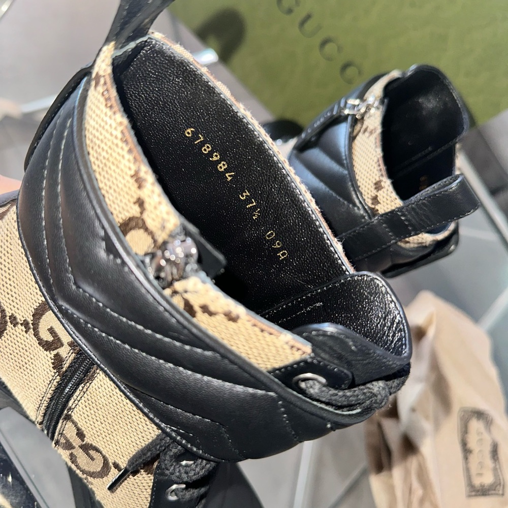 Lace-up boots GG SUPREME